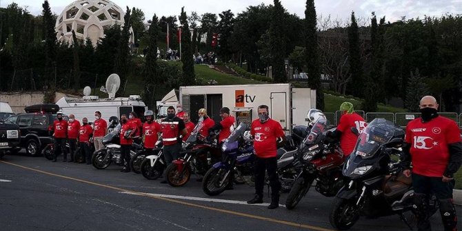 Türkiye Motosiklet Federasyonundan 15 Temmuz dolayısıyla anma sürüşü