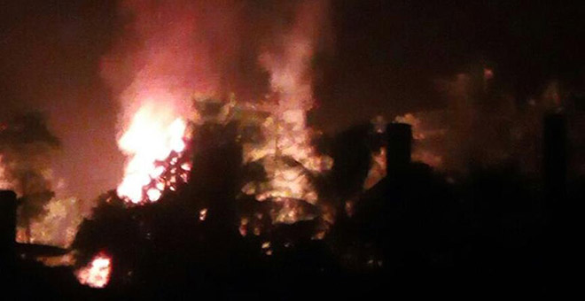Arakan'da Müslümanlara ait evler yakılmaya devam ediliyor
