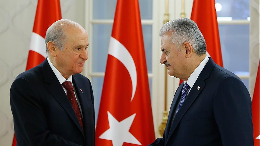 Başbakan Yıldırım MHP Genel Başkanı Bahçeli ile görüşecek