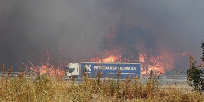 Bulgaristan-Türkiye sınırındaki yangın kısmen kontrol altına alındı