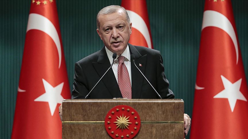 Erdoğan: Akdeniz'de kendi planlarımızı uygulamaya devam edeceğiz