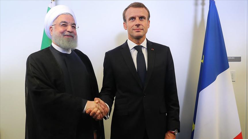 Ruhani ile Macron, nükleer anlaşma ve Lübnan'daki durumu görüştü