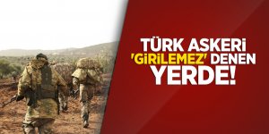 Türk askeri 'girilemez' denen yerde!