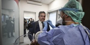 İbni Sina Hastanesinde 'Akıllı Kovid-19 Örnek Alma Ünitesi' açıldı