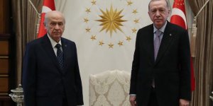 Beştepe'de Erdoğan-Bahçeli görüşmesi