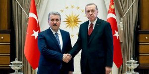 Cumhurbaşkanı Erdoğan, BBP lideri Destici ile görüştü