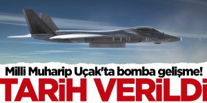 Milli Muharip Uçak'ta bomba gelişme! Tarih verildi
