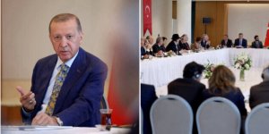 Cumhurbaşkanı Erdoğan Amerikan Yahudi Toplumu Çatı Kuruluşlarının temsilcilerini kabul etti