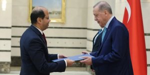 Mısır Büyükelçisi Cumhurbaşkanı Erdoğan'a güven mektubu sundu