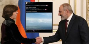 Fransa Dışişleri Bakanı'ndan hadsiz 'Ağrı Dağı' paylaşımı: Ermenilerin hayaline ortak oldu