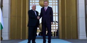 Türkiye barış için devrede: Cumhurbaşkanı Erdoğan Filistin Devlet Başkanı Abbas ile görüştü