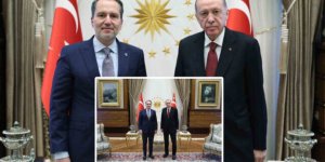 Cumhurbaşkanı Erdoğan Fatih Erbakan’ı kabul etti