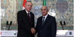 Cumhurbaşkanı Erdoğan'dan Cezayir Cumhurbaşkanı Tebbun ile Filistin görüşmesi