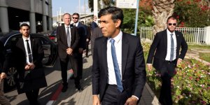 İngiltere Başbakanı Rishi Sunak İsrail'de
