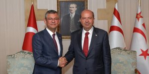 CHP Genel Başkanı Özel, KKTC Cumhurbaşkanı Ersin Tatar ile görüştü: