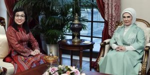 Emine Erdoğan, Vietnam Başbakanı'nın eşi Tuan ile bir araya geldi