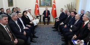 Cumhurbaşkanı Erdoğan Batı Trakya Türk Azınlığı Danışma Kurulu üyelerini kabul etti