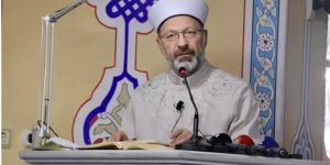 Diyanet İşleri Başkanı Erbaş, ""Hep birlikte mazlumlar için dua edelim"