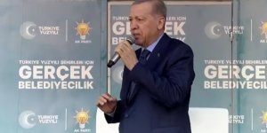 Başkan Erdoğan, Mersin'de düzenlenen mitingde konuşuyor