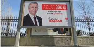 Mansur Yavaş sokak sokak gezeceğine afiş asıyor! Reklama para var Ankara'ya yok