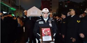 Şişli'deki trafik kazasında şehit olan polis memuru Furkan Bor, Bingöl'de son yolculuğuna uğurlandı