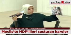Meclis'te HDP'lileri susturan kareler