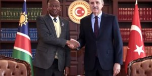 TBMM Başkanı Kurtulmuş, Namibya Ulusal Meclisi Başkanı Katjavivi ile görüştü