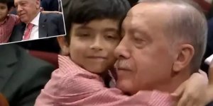 Küçük çocuğun Başkan Erdoğan'a sevgisi sosyal medyada gündem oldu