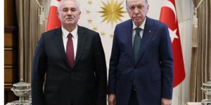 Cumhurbaşkanı Erdoğan, Mehmet Akarca'yı kabul etti