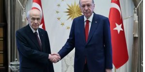 Cumhurbaşkanı Erdoğan, Devlet Bahçeli ile görüştü