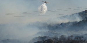 Çanakkale'deki yangın antik kente sıçradı