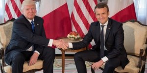 Trump, Macron ile Suriye'yi görüştü