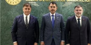 Gündem İzmir Körfezi: Bakan Kurum, İzmir Büyükşehir Belediye Başkanı Tugay'ı kabul etti
