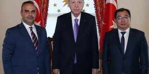 Cumhurbaşkanı Erdoğan, Chery International Başkanı Guibing'i kabul etti