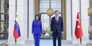 Cumhurbaşkanı Yardımcısı Yılmaz, Rodriguez ile görüştü