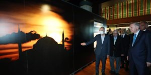 Cumhurbaşkanı Erdoğan, "Ayasofya Fotoğrafları" sergisi'ni ziyaret etti