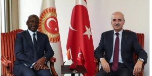 TBMM Başkanı Kurtulmuş, Fildişi Sahili Ulusal Meclisi Başkanı Bictogo ile görüştü