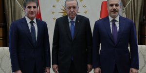 Cumhurbaşkanı Erdoğan, Neçirvan Barzani'yi kabul etti