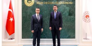 Bakan Kurum, Esenyurt Belediye Başkan Vekili Aksoy'u kabul etti