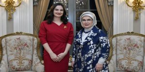 Emine Erdoğan, Karadağ Devlet Başkanı'nın eşi Milatovic ile bir araya geldi
