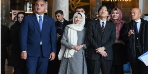Japonya Veliaht Prens ve Prensesi, Ayasofya-i Kebir Cami-i Şerifi'ni ziyaret etti