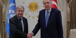 Cumhurbaşkanı Erdoğan BM Genel Sekreteri Guterres ile görüştü: Suriye'deki görüşmeler ele alındı