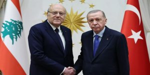 Cumhurbaşkanı Erdoğan Lübnan Başbakanı Mikati ile bir araya geldi