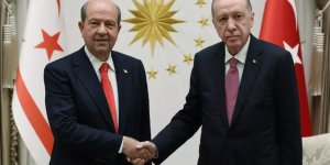 Cumhurbaşkanı Erdoğan, KKTC Cumhurbaşkanı Tatar ile görüştü