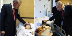 Cumhurbaşkanı Erdoğan'dan, Balıkesir'de kazada yaralanan öğrencilere ziyaret! Her biriyle tek tek ilgilendi