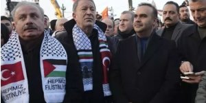 Bakanlardan ''Galata'' çıkarması! Gazze için tarihi buluşmaya katıldılar