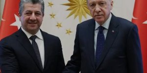 Külliye'de önemli görüşme! Cumhurbaşkanı Erdoğan, Barzani'yi kabul etti