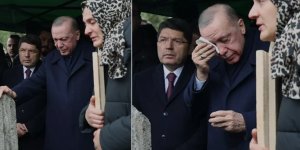 Gültekin ailesine hüzünlü veda! Cumhurbaşkanı Erdoğan gözyaşlarına hakim olamadı