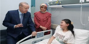 Cumhurbaşkanı Erdoğan, Bağcılar Kadın Doğum ve Çocuk Hastalıkları Hastanesi'nde hastaları ziyaret etti