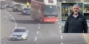 Polisin üzerine sürmüştü: CHP otobüs şoförünün cezası belli oldu